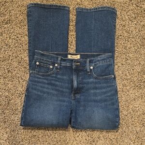 Madewell Mid-Rise Kick Out Jeans SIZE 27 Classic Style
